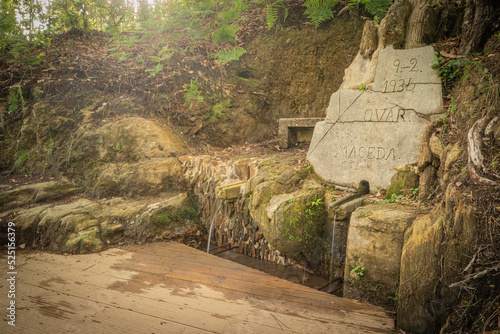 Public intake of spring water in Maceda, Ovar, Portugal photo