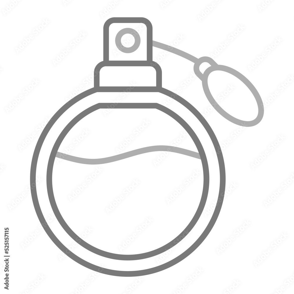 Perfume Greyscale Line Icon Perfume Greyscale Line Icon