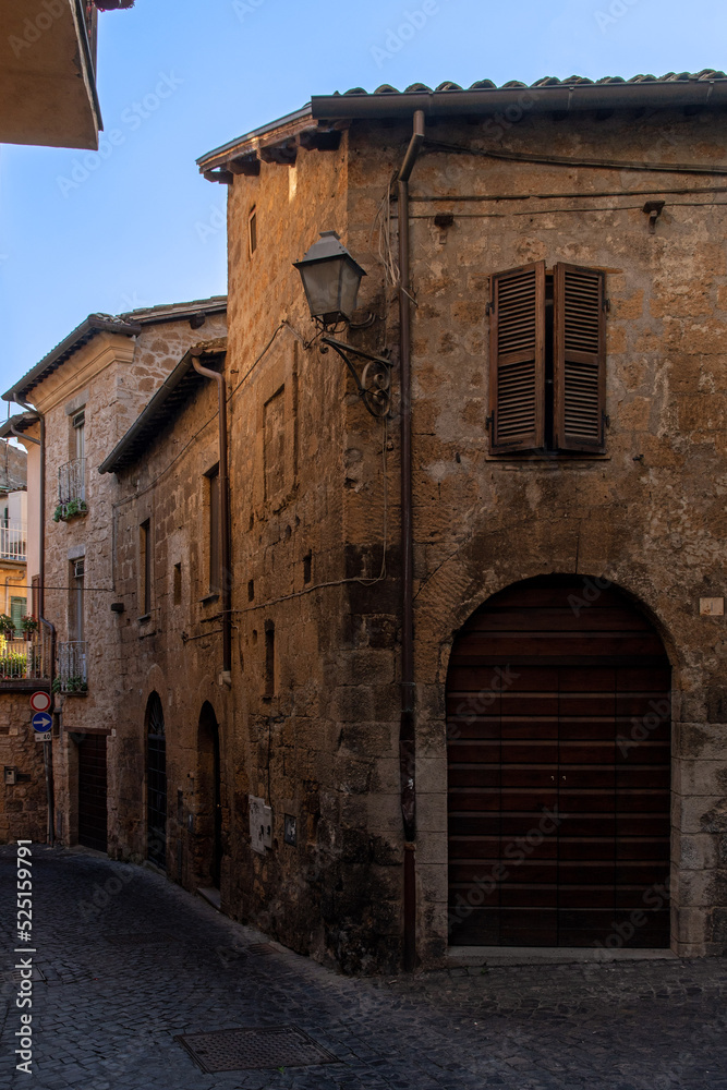 Altstadt von Orvieto in Umbrien in Italien Altstadt von Orvieto in Umbrien in Italien