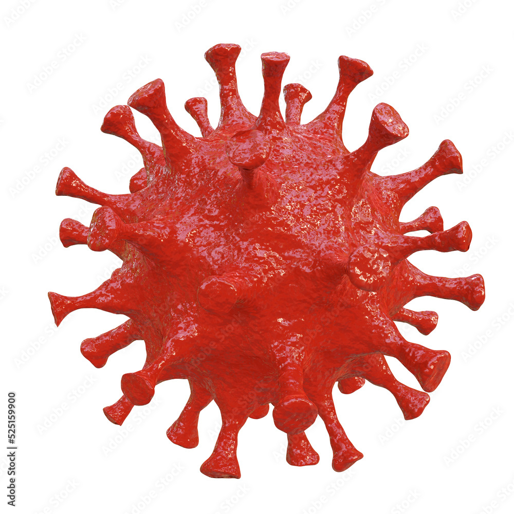 Virus model. 3D element. Virus model. 3D element.