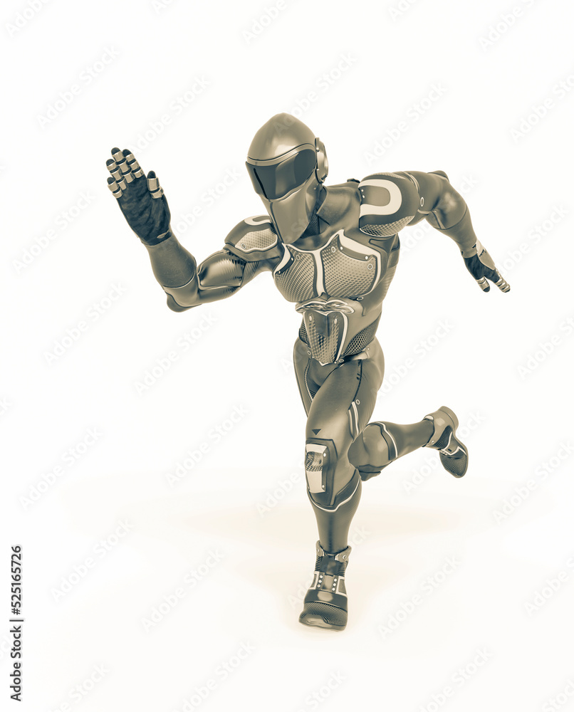 super pilot is running in action super pilot is running in action