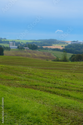 Countryside landscape with farm in Quebec, Canada © Gilles Rivest