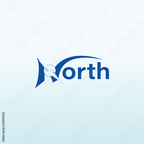 North by North east Funding logo letter N