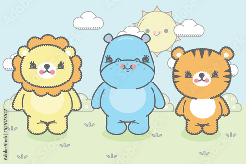 cartoon animals