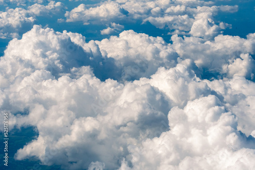 Aerial view of clouds 