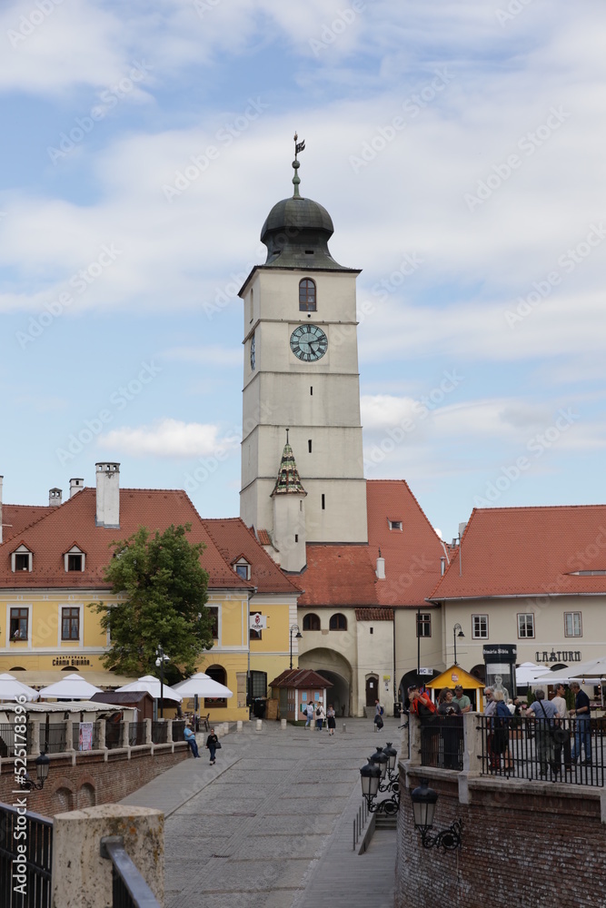 Fototapeta premium Sibiu Center Romania