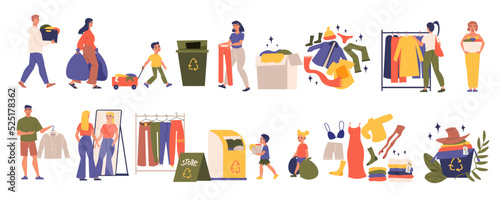 Clothes Recycling Set