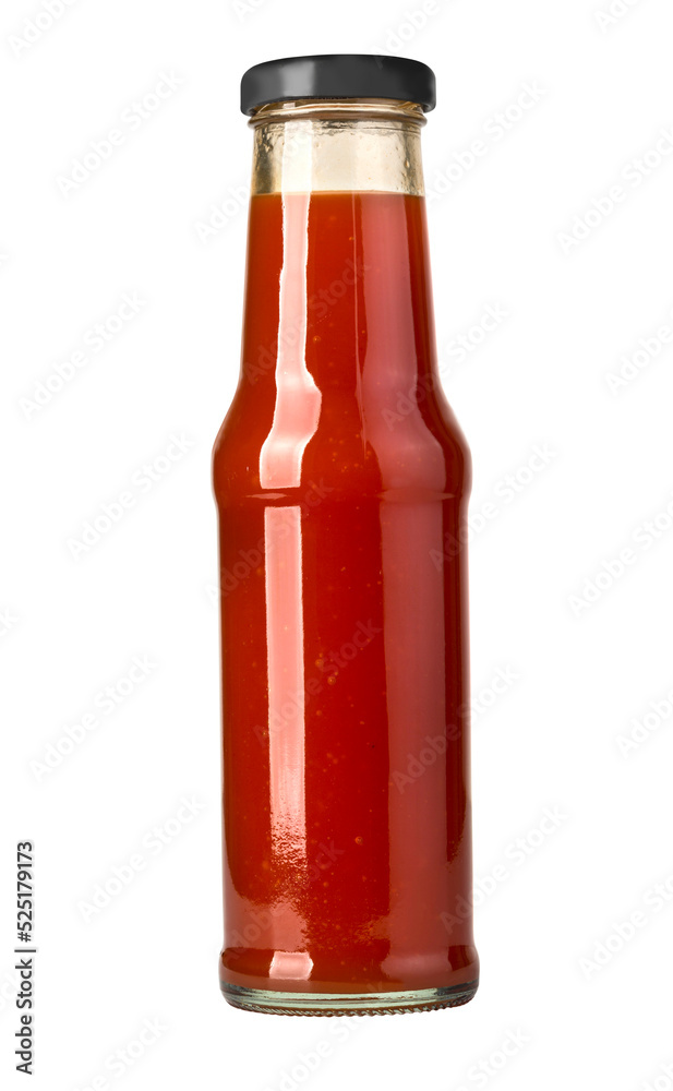 barbecue sauces in glass bottles Stock Photo Adobe Stock