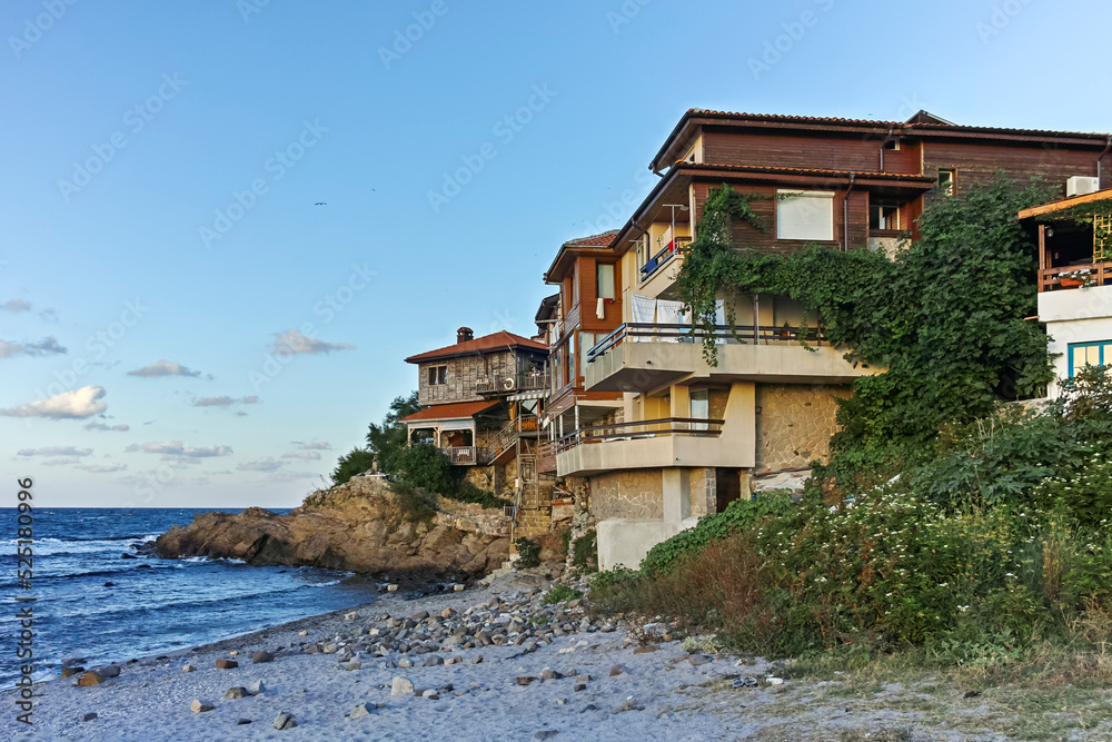 Street and Building at Old town of Sozopol, Bulgaria Street and Building at Old town of Sozopol, Bulgaria