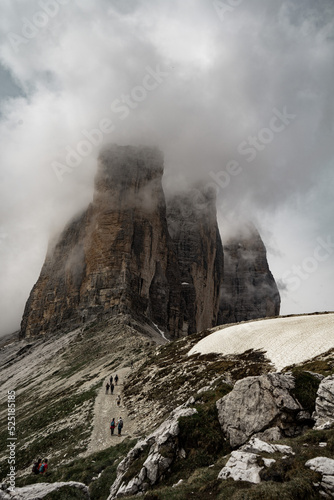Tre Cime dolomites. High quality photo