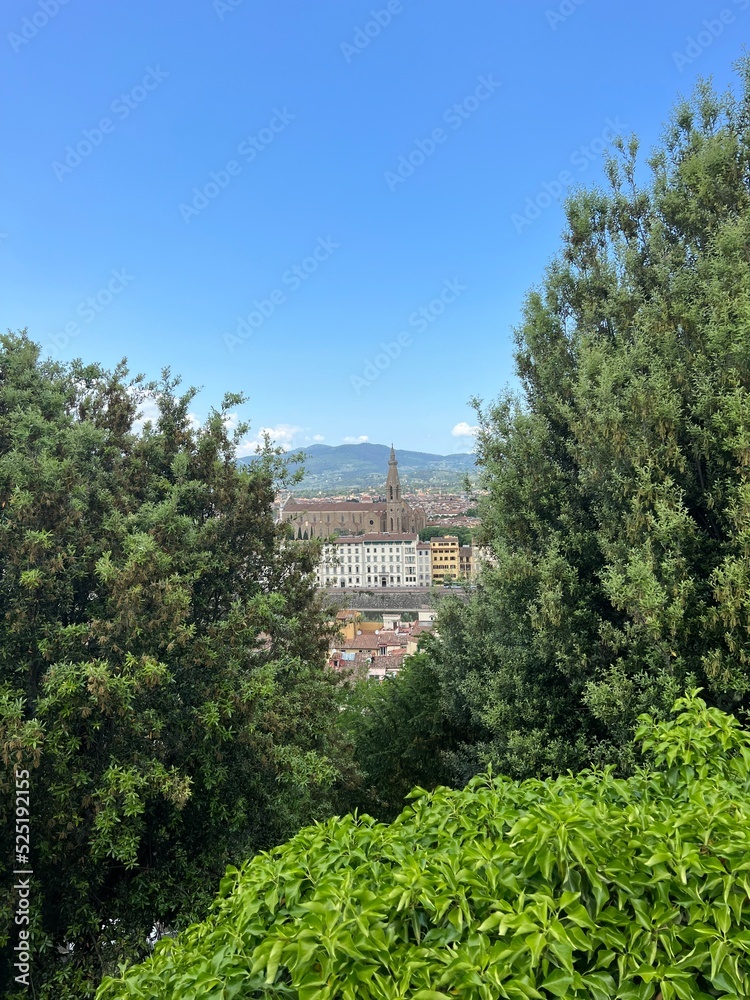 Ausblick über Florenz