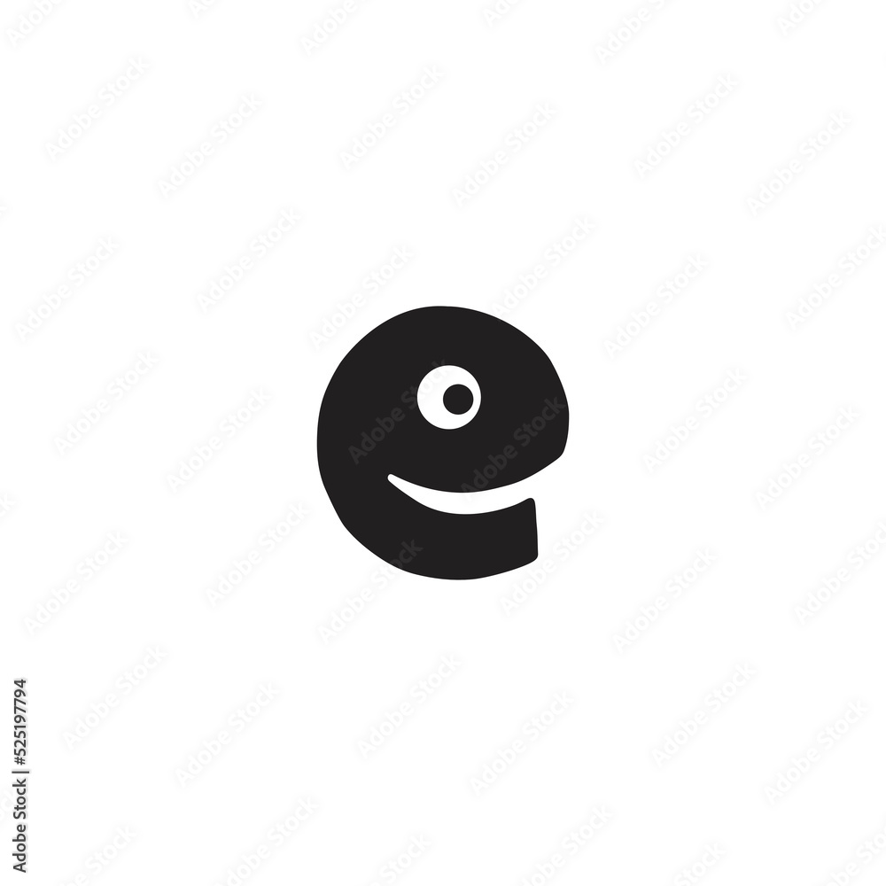 Letter e Letter e