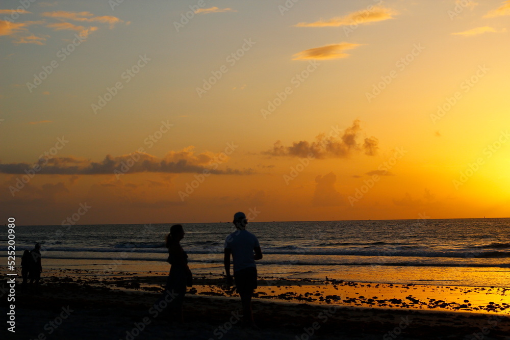 Beach Summer Sunrise at Cape Canaveral, Florida