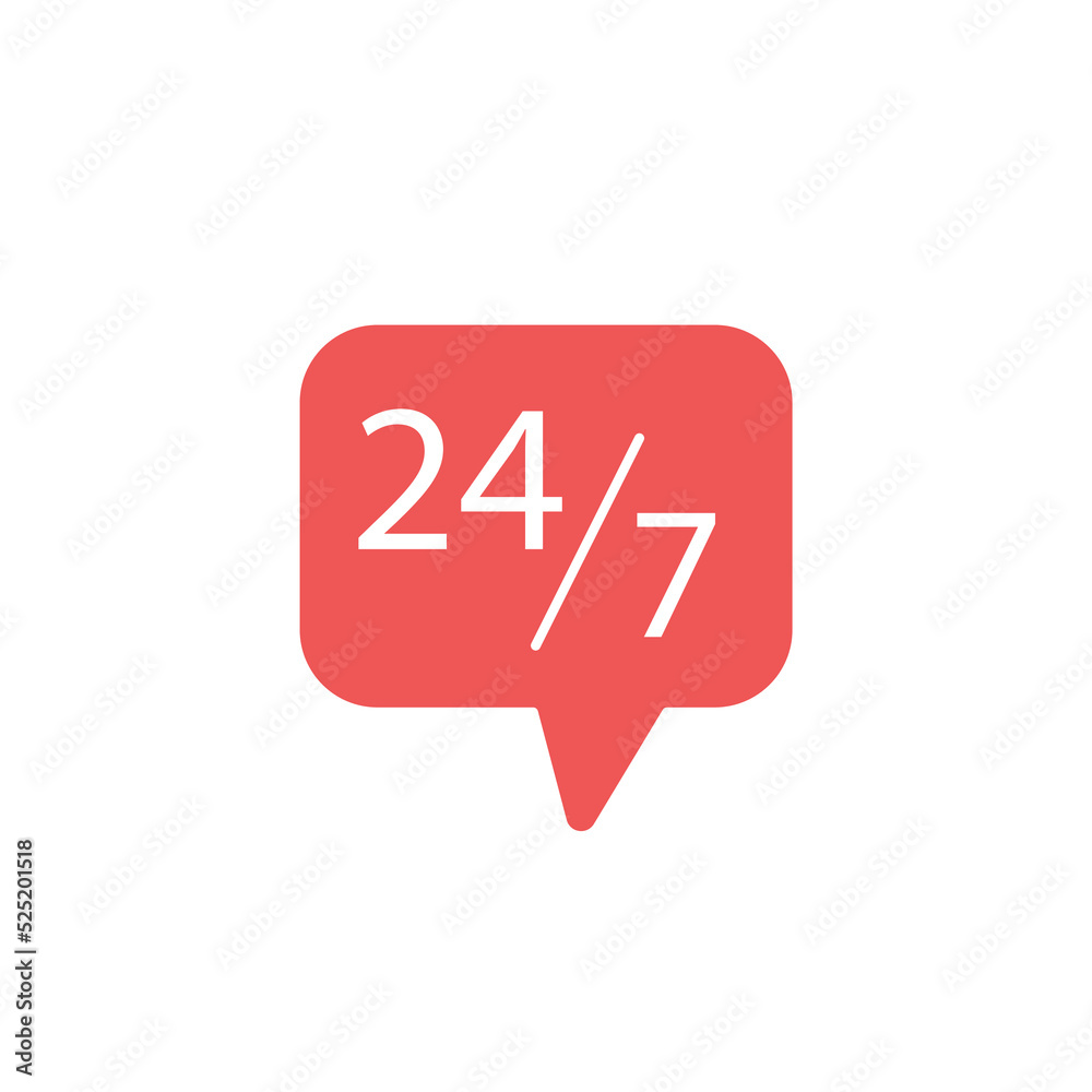 24 Hours a day service icons symbol vector elements for infographic web 24 Hours a day service icons symbol vector elements for infographic web