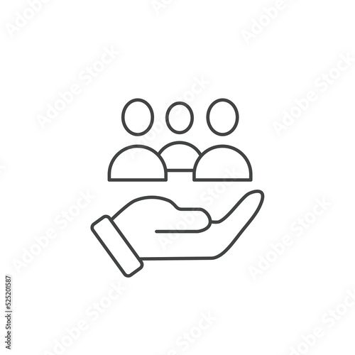 Retention icons  symbol vector elements for infographic web