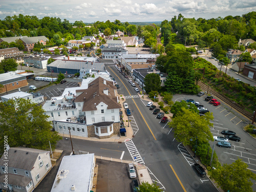 Aerial Drone of Bernardsville New Jersey photo