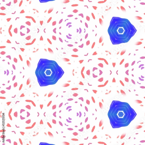 Regular illustration pattern design.