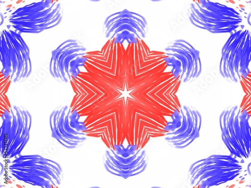 Regular illustration pattern design.