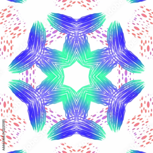 Regular illustration pattern design.