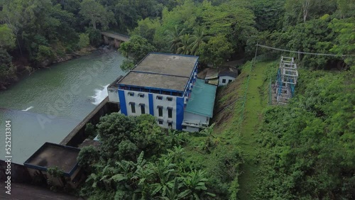 Small hydroelectric power station, Peppara dam, Thiruvananthapuram, Kerala photo