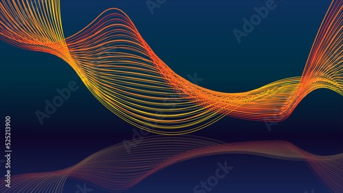 abstract wave background
