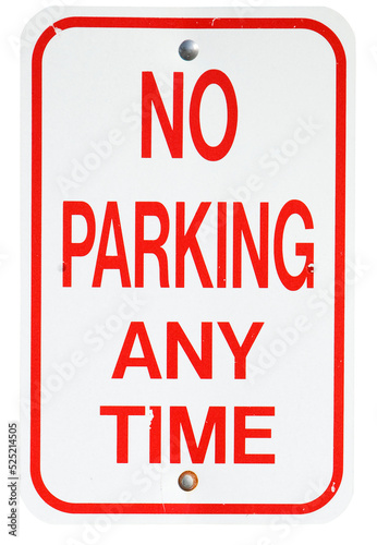 Signs  No Parking Any Time