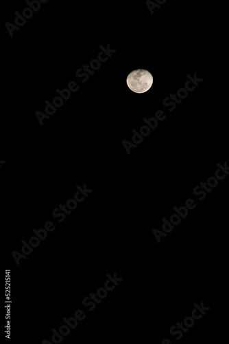 full moon in the night sky