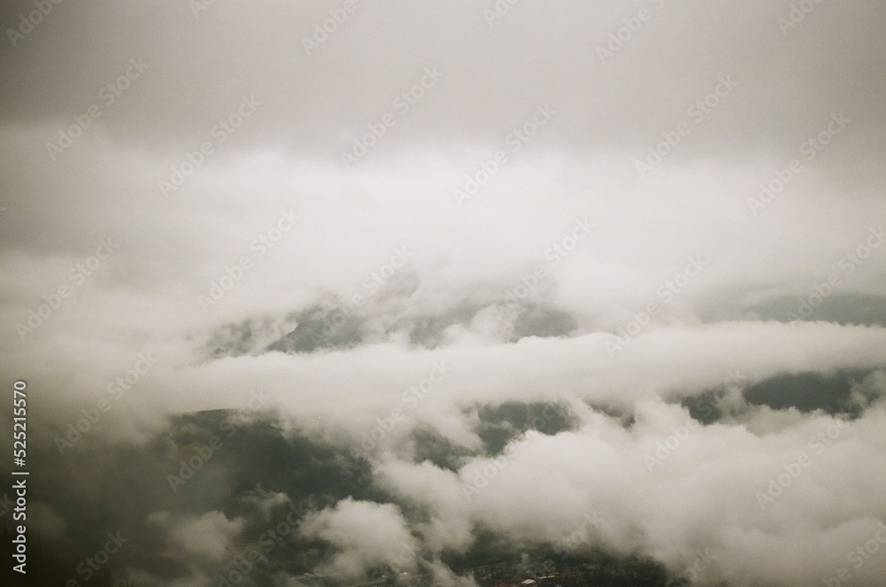 Fototapeta premium fog in the mountains