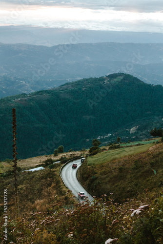 Wallpaper Mural road in the mountains with incredible landscapes Torontodigital.ca