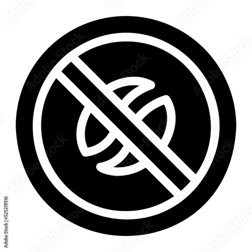 no cafein glyph icon