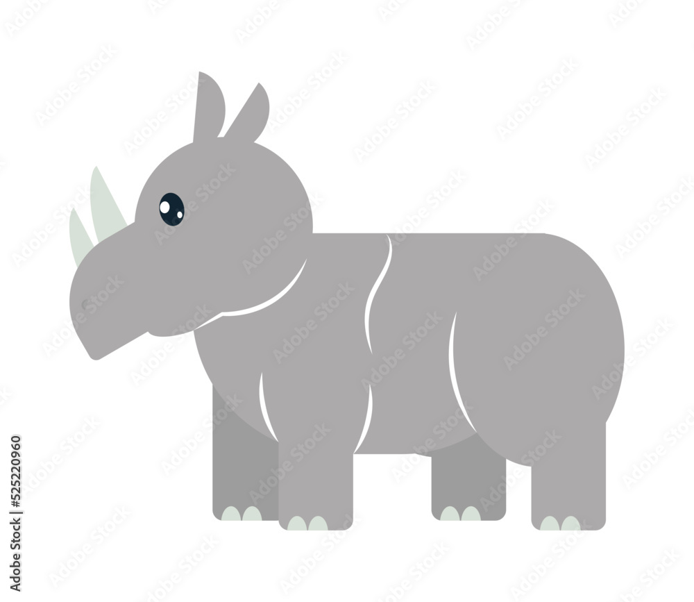 cute rhino icon