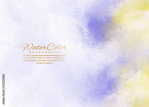 abstract watercolor textured background. Design for your date, postcard, banner, logo. © REZI