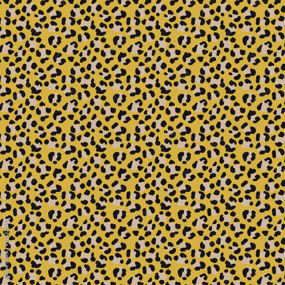Abstract Leopard skin effect seamless vector pattern. Design for use background Textile all over fabric print wrapping paper and others. Abstract Leopard skin effect seamless vector pattern. Design for use background Textile all over fabric print wrapping paper and others.