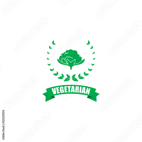 world day vegetarian logo design popular
