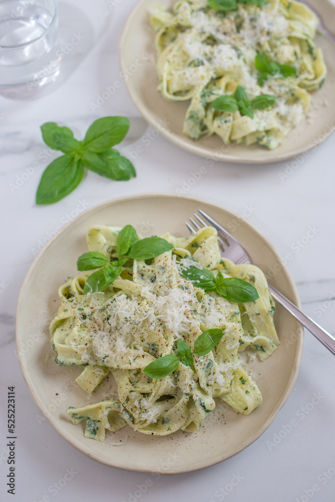 Cacio e Pepe - Italian Pasta with Cheese and Pepper Cacio e Pepe - Italian Pasta with Cheese and Pepper