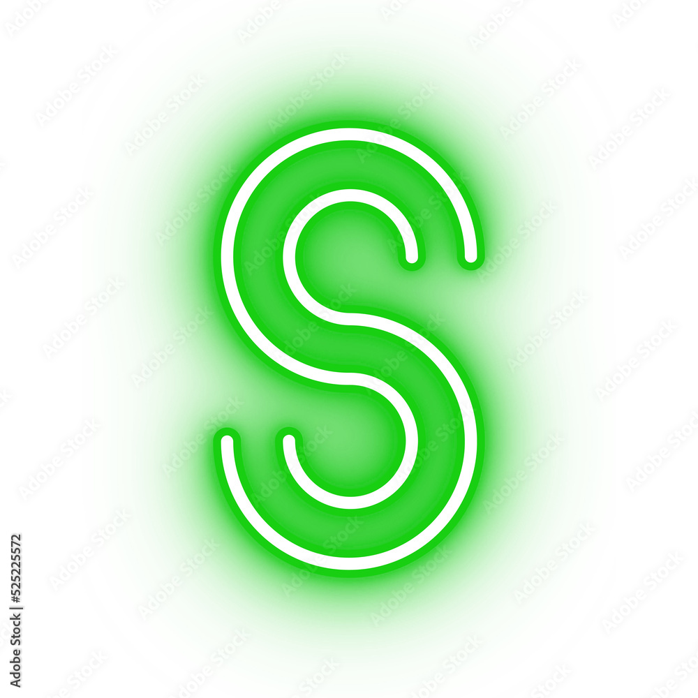 Neon alphabet S icon, glowing icon, glowing alphabet icon, glowing S, glowing letter, neon letter Neon alphabet S icon, glowing icon, glowing alphabet icon, glowing S, glowing letter, neon letter