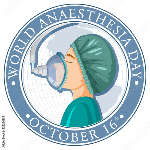 World Anaesthesia Day Banner Design