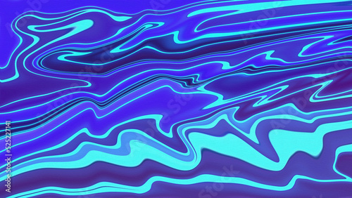 Background wallpaper abstract neon liquid blue color with texture canvas motif. hand draw oil paint