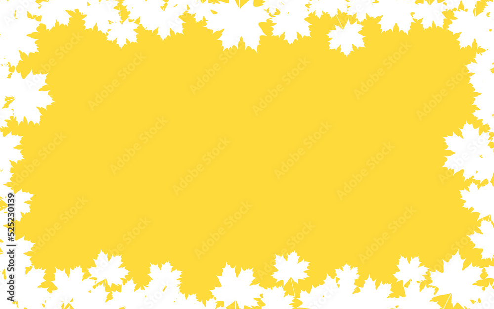 Autumn background with a frame of white silhouettes of leaves Autumn background with a frame of white silhouettes of leaves