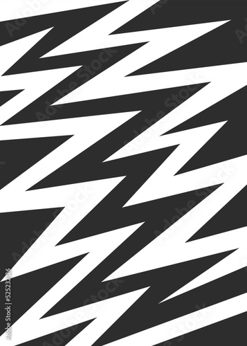 Abstract background with gradient zigzag line pattern