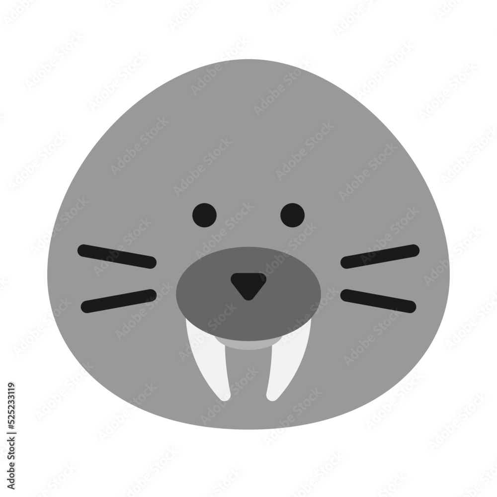 Obraz premium Seal Face Icon