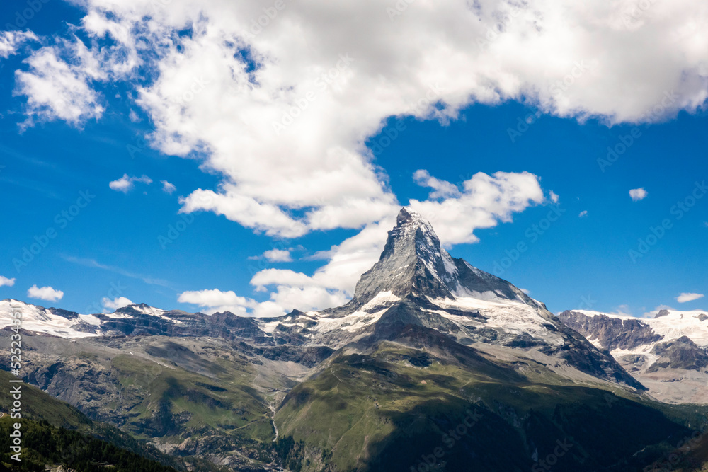 Matterhorn in the swiss alps, zermatt switzerland