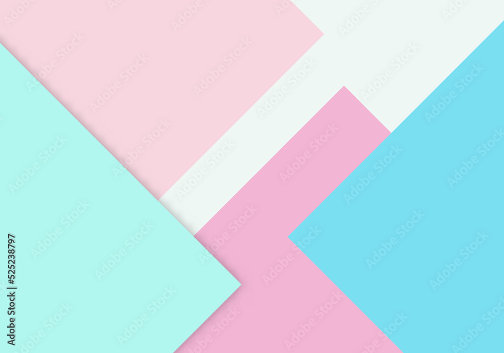 Colorful of Soft Pink, purple and Blue Paper Cut Background with Copy Space for Text Colorful of Soft Pink, purple and Blue Paper Cut Background with Copy Space for Text