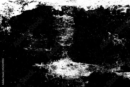 grunge black and white abstract background illustration.