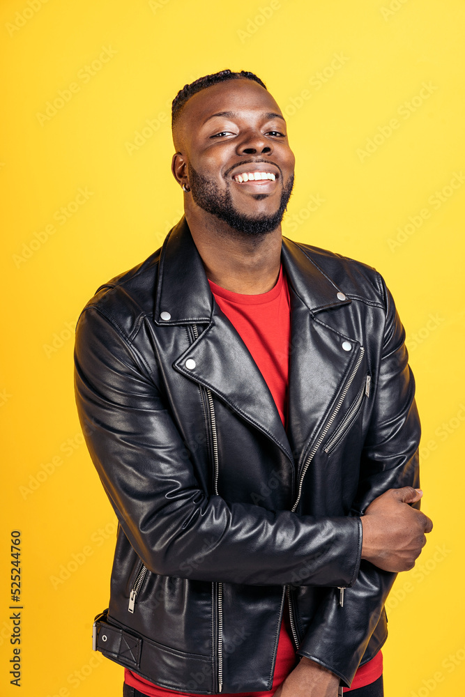 Obraz premium Stylish Black Man in Studio