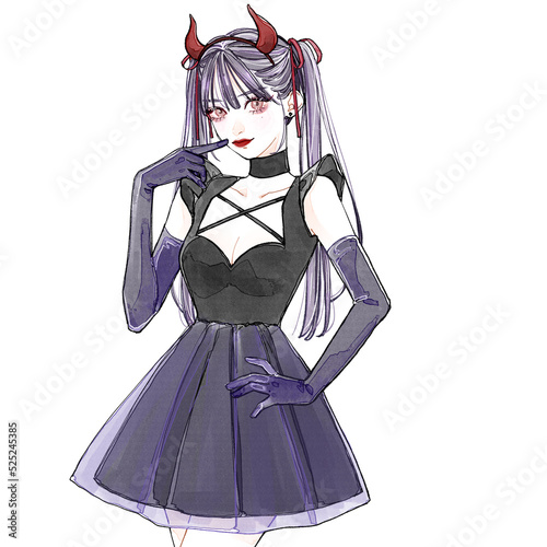 Fotografie 悪魔のコスプレをした女性