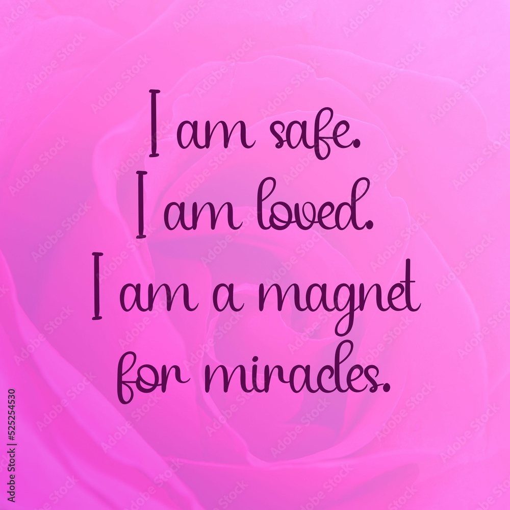 Love affirmation quote ; 