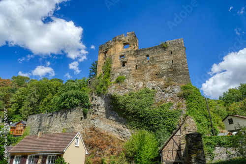 Historische Burgruine in Balduinstein