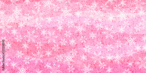 クリスマス　雪　風景　背景