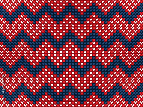 Christmas Knitted Sweater Pattern Wool Knit Texture Imitation